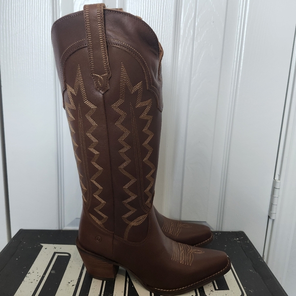 Dingo Size 8.5 Brown Tall Western Boots - Picture 6 of 12
